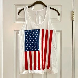 American Apparel Flag Tank